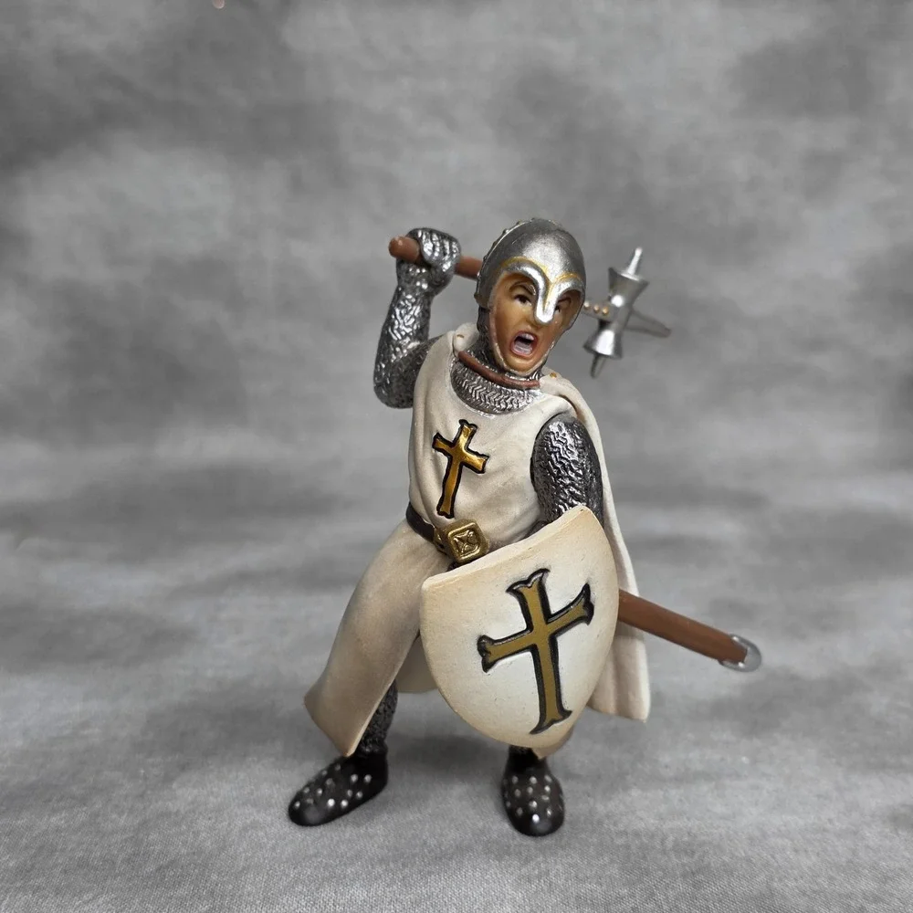 Schleich World Of Knights 70036, 70037 & 70038: Crusader Knight Soldiers *READ